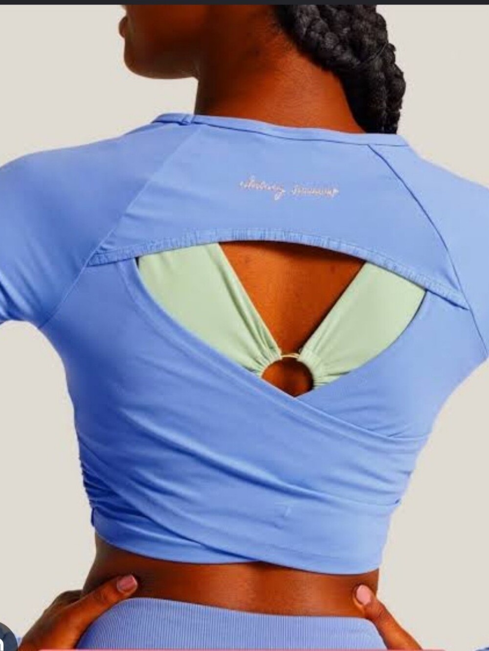 GYMSHARK X WHITNEY SIMMONS V2 Collection - Cropped Top & Leggings SET